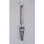 FÉMTOKOS IPARI HŐMÉRŐ EGYENES 1/2" CSATL. 120°C