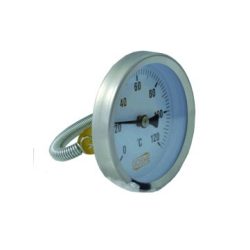 HŐMÉRŐ 63MM RUGÓS CSŐCSATLAKOZÁSSAL (1/100)