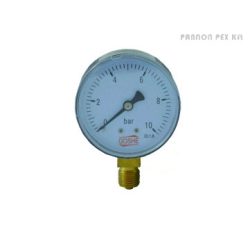 MANOMÉTER  D63 0-4 BAR ÁLLÓ (1/100)