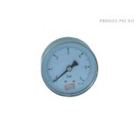 MANOMÉTER  D63 0-10 BAR HÁTSÓS (1/100)