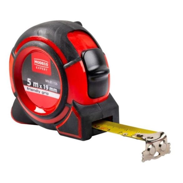 MODECO mérőszalag mágneses véggel 5mx19mm 