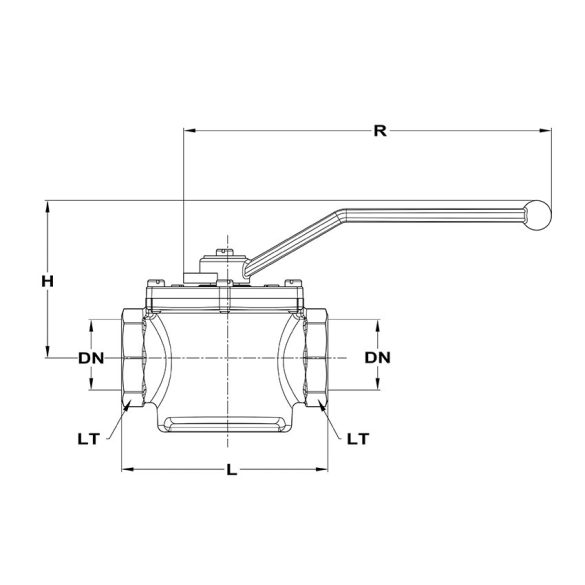 Mofém AHA Gömbcsap BB csatlakozással 6/4", 113-0052-00