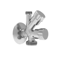   Mofém kombiszelep 1/2"x3/4"x3/8", 15.025.28.00