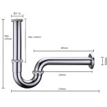 FÉM CSŐSZIFON LEERESZTŐ NÉLKÜLl DN32 (1/50)