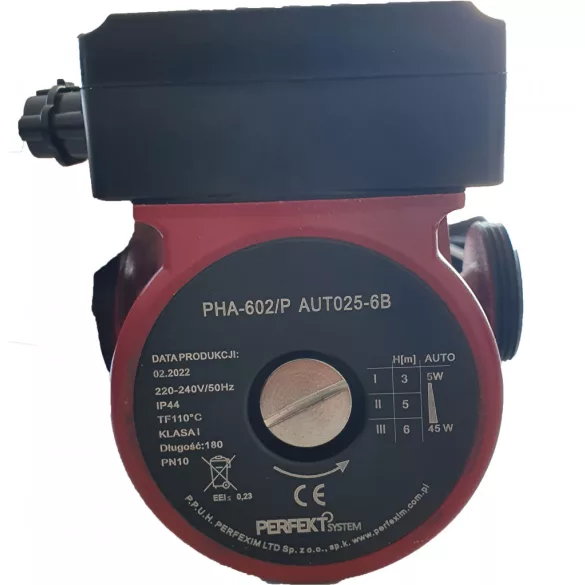 PERFEXIM elektronikusan vezérelt keringető szivattyú 25/60-130mm "A" energiaosztály (1/8)