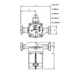 PERFEXIM elektronikusan vezérelt keringető szivattyú 25/60-180 "A" energiaosztály (1/8)