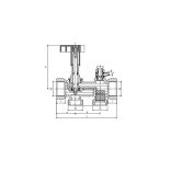 PERFEXIM By-pass szelep (montázsblokk) vízlágyítóhoz 1"