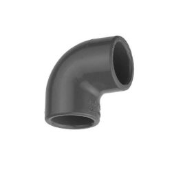 PVC nyomó könyök 32/90°