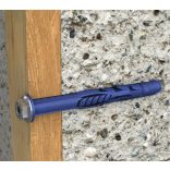 Rawlplug peremes dűbel hatlapfejű peremes csavarral (TORX) M10x120mm (25db/dob)