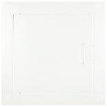 FÉM szervízajtó 500x500mm fehér VORTZ (csempeajtó, ellenőrző ablak, revíziós ajtó)