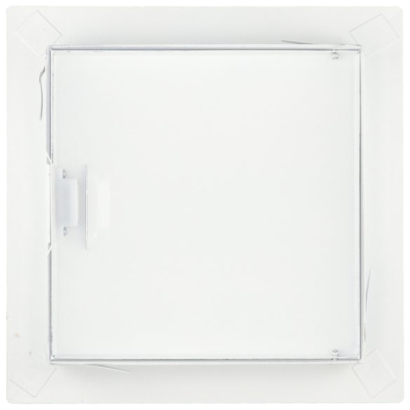 FÉM szervízajtó 500x500mm fehér VORTZ (csempeajtó, ellenőrző ablak, revíziós ajtó)