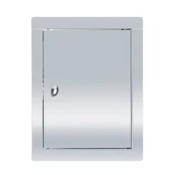 INOX szervízajtó 200x300mm VORTZ