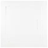 FÉM szervízajtó 300x300mm fehér VORTZ