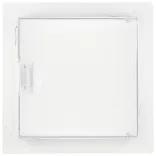 FÉM szervízajtó 300x400mm fehér VORTZ
