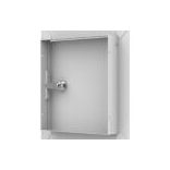FÉM szervízajtó 300x500mm fehér KULCSOS ZÁRRAL VORTZ