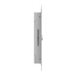 FÉM szervízajtó 400x600mm fehér KULCSOS ZÁRRAL VORTZ