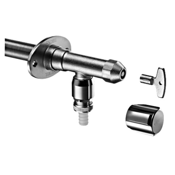 SCHELL POLAR II fagybiztos kültéri kifolyószelep szett 3/4"-3/4" 39970399