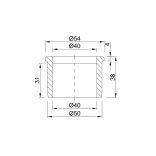 STYRON SZŰKÍTŐ 40-50 MM