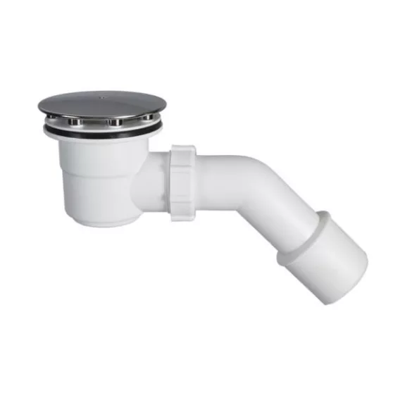Zuhanytálca szifon 90mm króm STY-401-K