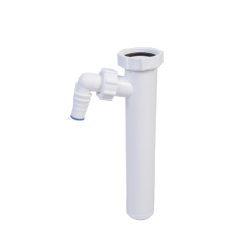 Kötőcső, mosógép csatlakozóval (40 x 265 mm)