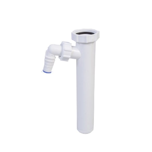 Kötőcső, mosógép csatlakozóval (40 x 265 mm)