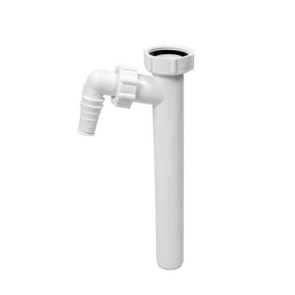 Kötőcső, mosógép csatlakozóval (32 x 260 mm)