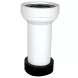 Wc bekötő egyenes hosszú 90mm-es