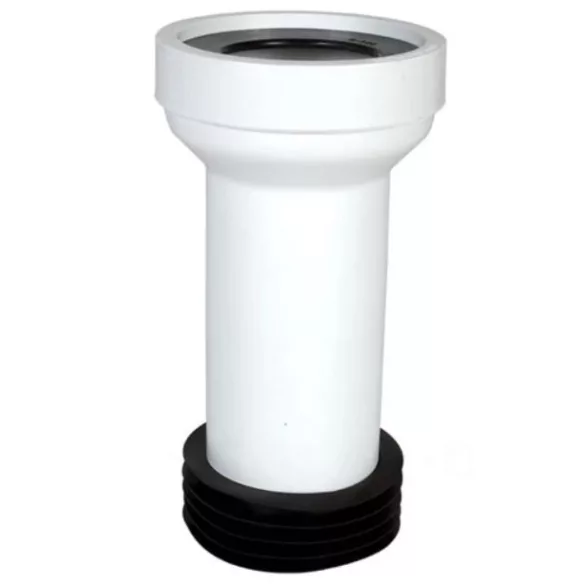 Wc bekötő egyenes hosszú 90mm-es