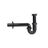 Mosdó csőszifon 32-es müa. FEKETE