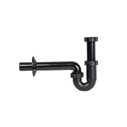Mosdó csőszifon 32-es müa. FEKETE