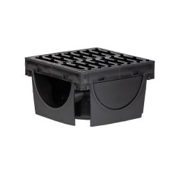 Kültéri folyóka T-idom, STY-900-hoz, műanyag