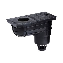 Kültéri víznyelő 110mm-es bekötéssel