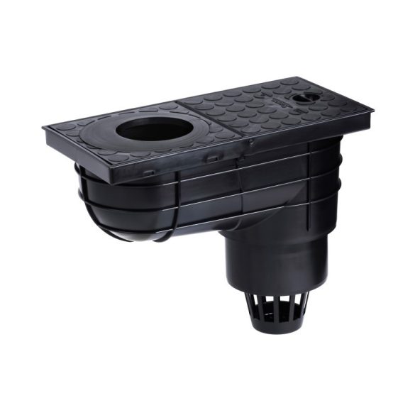 Kültéri víznyelő 110mm-es bekötéssel
