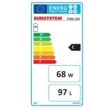 Sunsystem PSM 100 hűtési és fűtési puffer tartály szigeteléssel hőszivattyúhoz (100 liter)