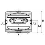 Sunsystem PSM 30 hűtési és fűtési puffer tartály szigeteléssel hőszivattyúhoz (30 liter)
