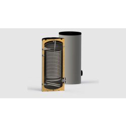   SUNSYSTEM SWP N 2L 300 indirekt HMV tartály hőszivattyúhoz (279 liter) - 1 extra mértű hőcserélővel (4,46m2)