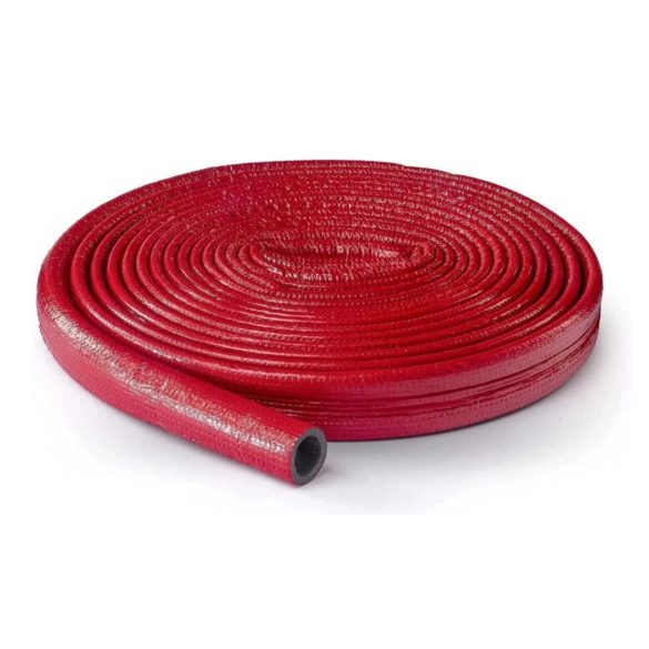 Csőhéj tekercses piros 6x15 (10m/tek)