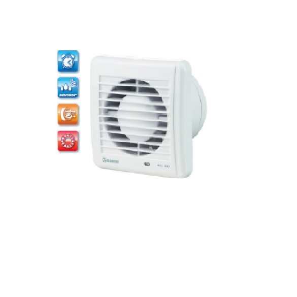 Blauberg Aero 100 H időkapcsolós, páraérzékelős, golyóscsapágyas elszívó ventilátor