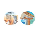 Vents Quietline 125  golyóscsapágyas elszívó csőventilátor