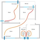 Blauberg Vento Expert Duo A30 S10 W V.2 egyhelyiséges, egycsöves hővisszanyerős légkezelő