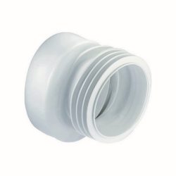 WC CSÉSZE GUMICSATLAKOZÓ EXCENTER FEHÉR